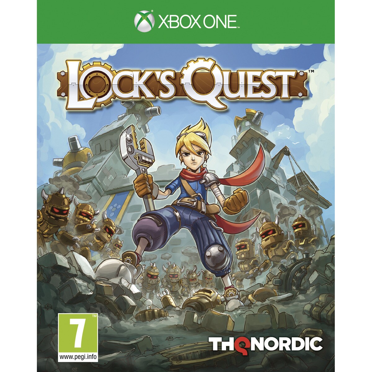 Lock´s Quest One locks juego bandland games xboxone s