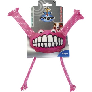 Rogz Brinquedo para Cão Flossy Dental Rosa embalagem 1 unidade