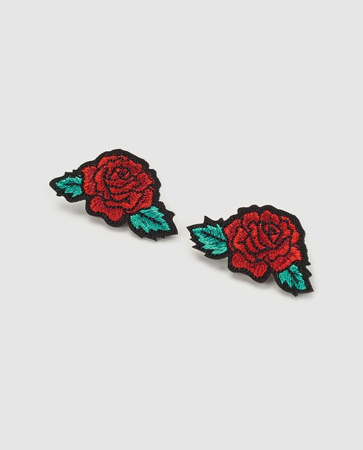 parches de rosas para vans parches de rosas para vans