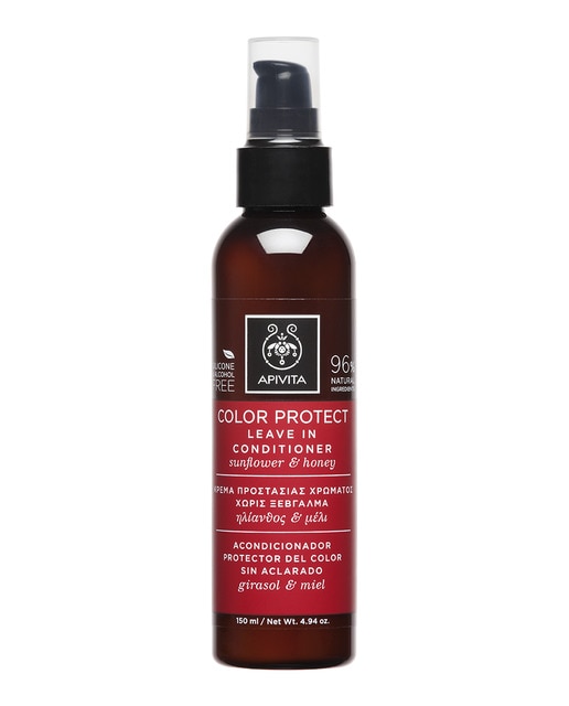 Acondicionador Protector Color Sin Aclarado Girasol & Miel Apivita