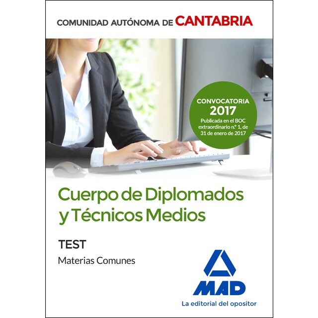 Cuerpo de diplomados y técnicos medios de la administración de la comunidad autónoma de cantabria. Test de materias comunes.pdf