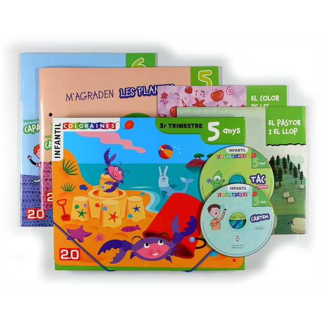 Coloraines. 5 anys. 3 trimestre. Connecta 2. 0