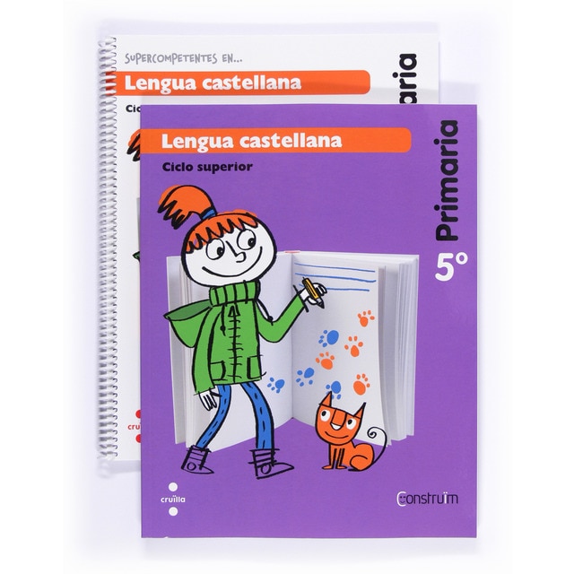 Supercompetentes en. Lengua castellana. 5 primaria. Construïm. Cuaderno.pdf