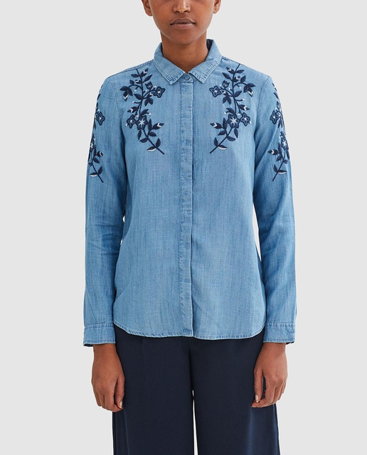 esprit denim shirt