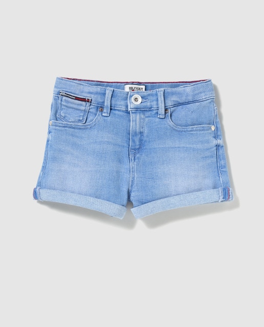 tommy hilfiger denim shorts ladies