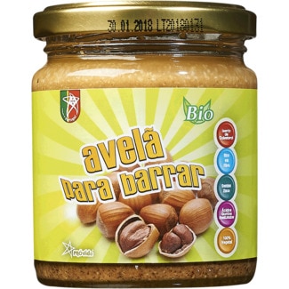 Próvida Creme para Barrar de Avelã sem Pele Biológico embalagem 230 g