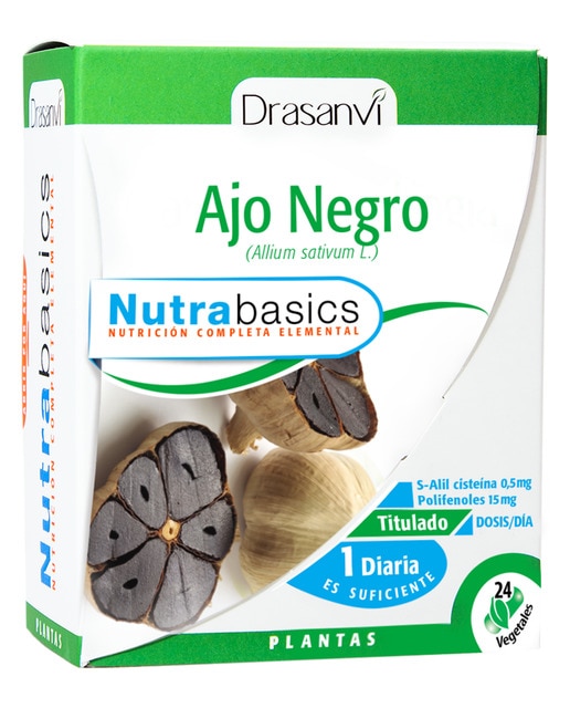 24 Cápsulas Ajo Negro Drasanvi