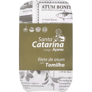 Santa Catarina Filete de Atum com Tomilho lata 120 g