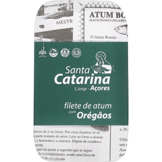 Santa Catarina Filete de Atum com Oregãos lata 120 g