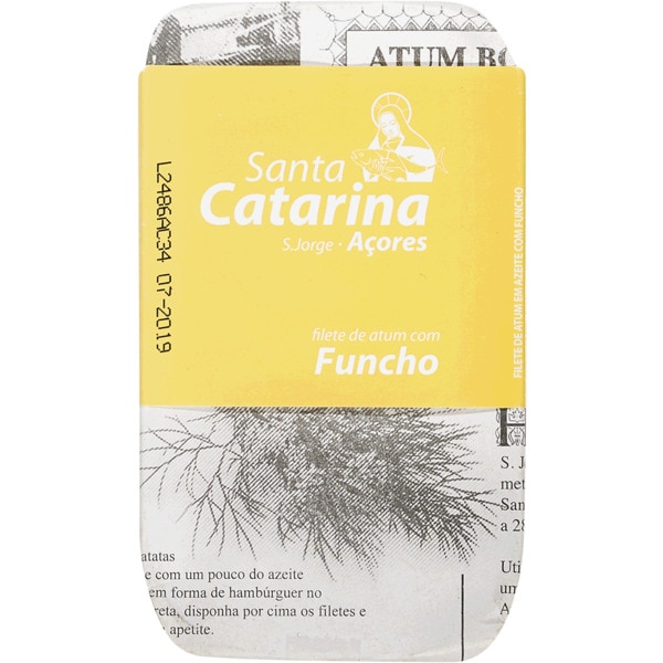 Filete de Atum com Funcho lata 120 g