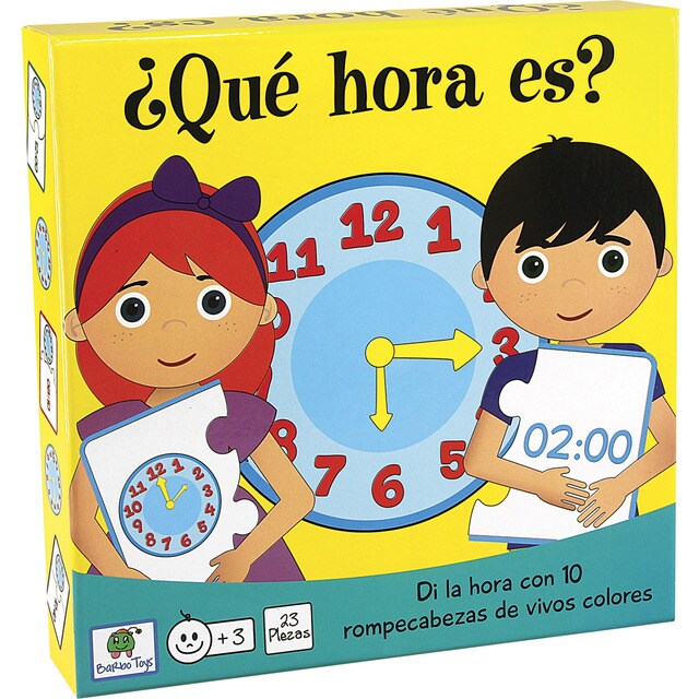 ¿qué hora es?