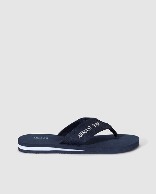 armani jeans flip flops