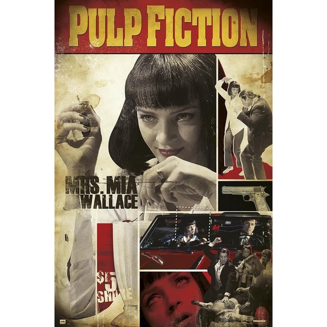  Póster Pulp Fiction