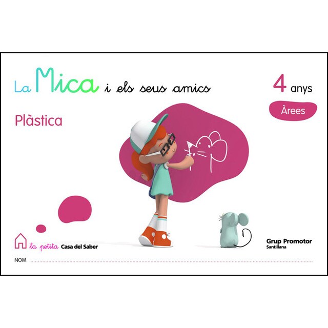 Carpeta plástica 4 años arees