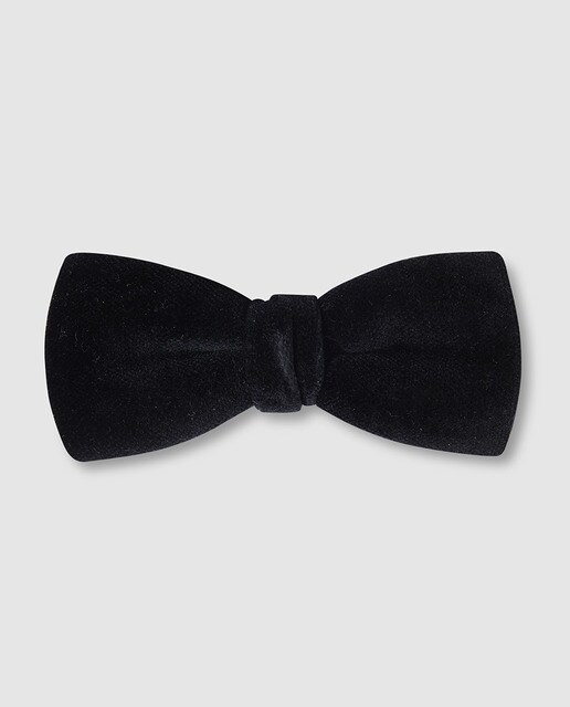 Laço de veludo preto