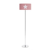 Alondra Stella children's pink/white star floor lamp