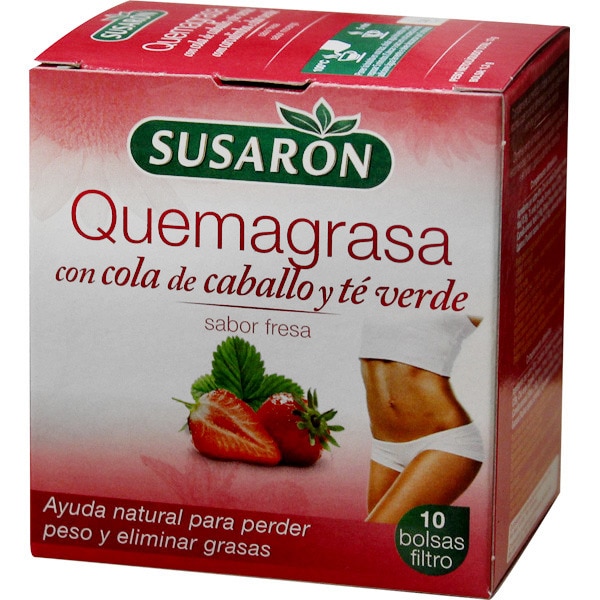 Quemagrasas tisana con cola de caballo y té verde estuche Quemagrasas tisana con cola de caballo y té verde estuche