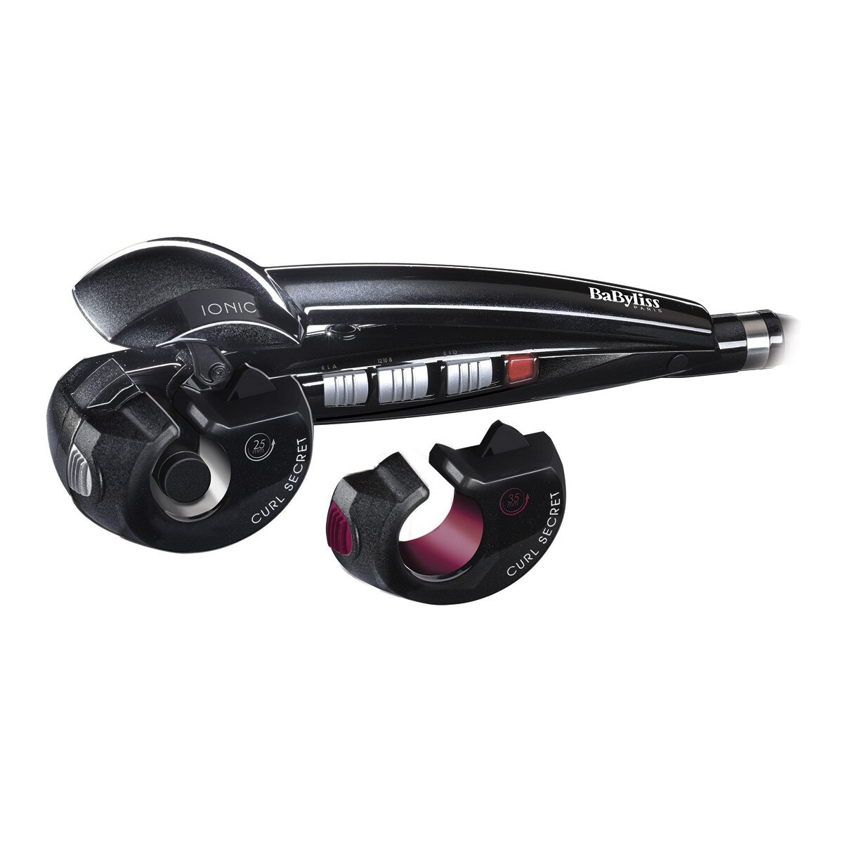 Rizador automático BaByliss Curl Secret 2 C1300E con 2 cabezales intercambiables