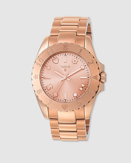 De Reloj Mujer Rosa Acero Motif fyb7g6