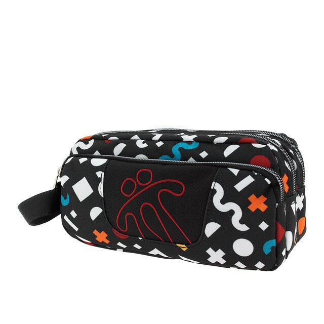 estuche escolar vans negro estuche escolar vans negro