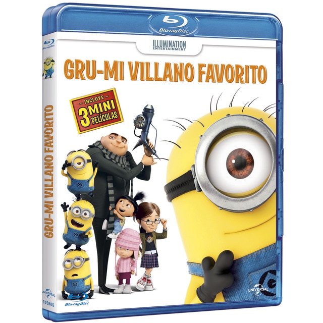 Gru: Mi villano favorito (Blu-Ray).