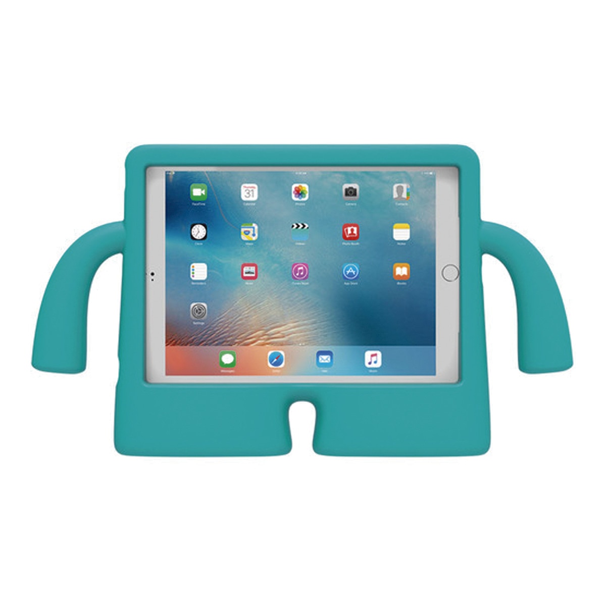 Funda Iguy Speck ipad air 2017 azul vertical de espuma pro 2 9.7in para niños caribe tablet 9.7