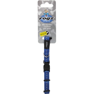 Rogz Coleira para Cão Tamanho S Azul embalagem 1 unidade
