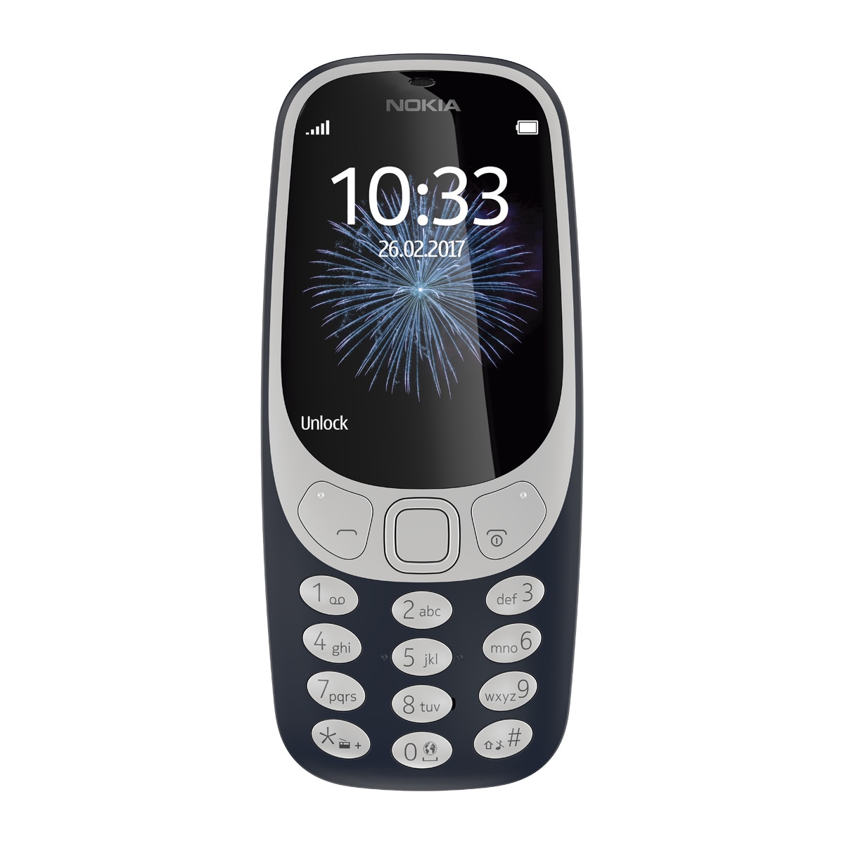 Teléfono móvil libre Nokia 3310 Azul