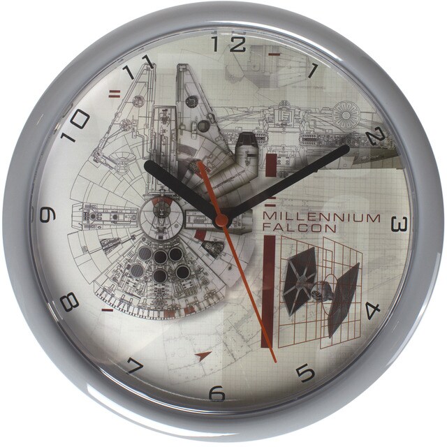 Zeon - Reloj De Pared Star Wars Halcón Milenario