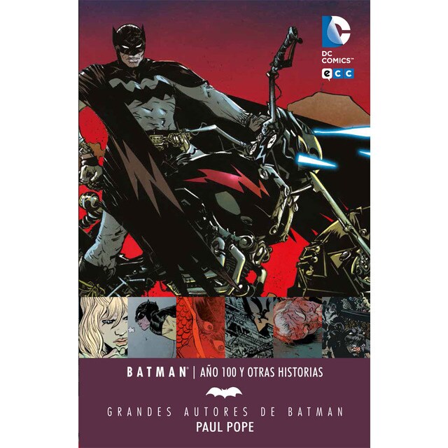 Grandes autores de batman: paul pope - batman: año 100 (Tapa dura)