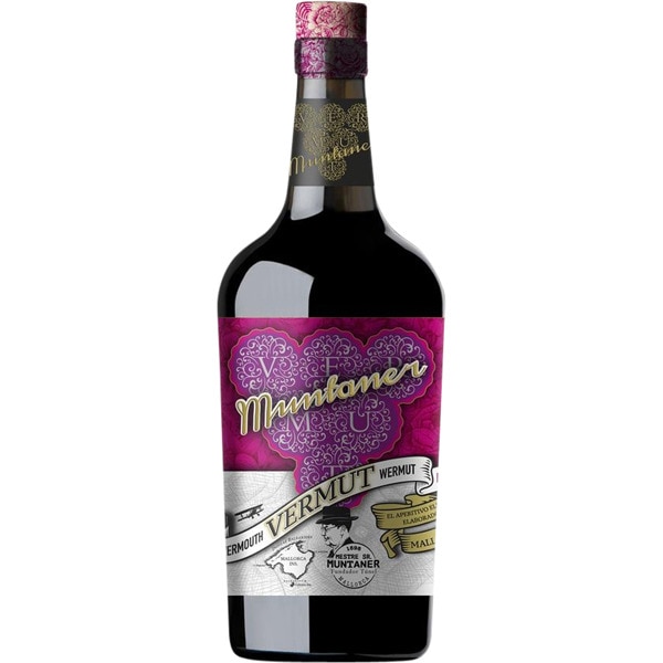 MUNTANER vermut rojo botella 75 cl 