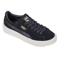 puma suede platform satin trainer