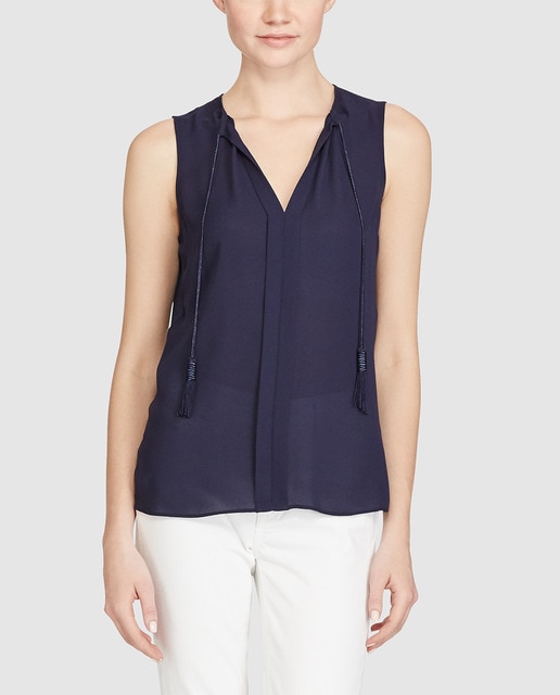 ralph lauren women's sleeveless shirt