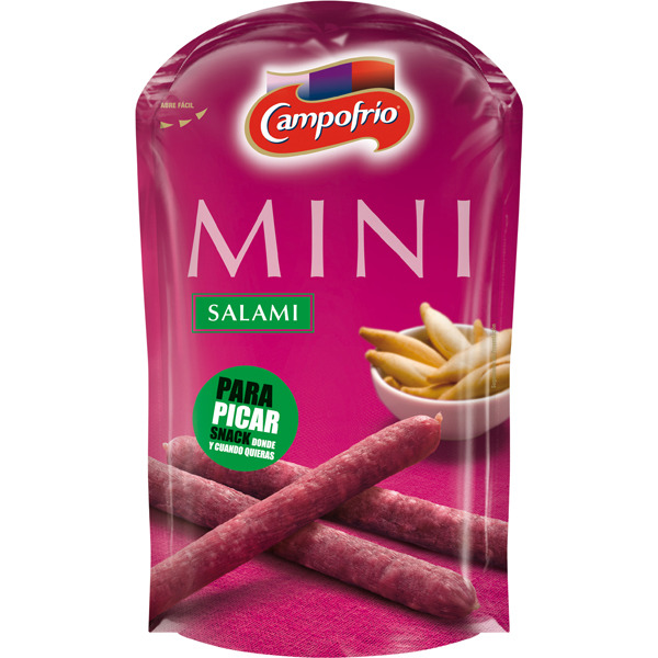 mini sticks salami para picar envase 50 g · CAMPOFRIO · Supermercado
