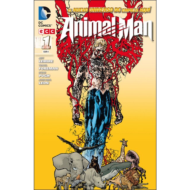 Animal man núm. 01 (Tapa blanda)