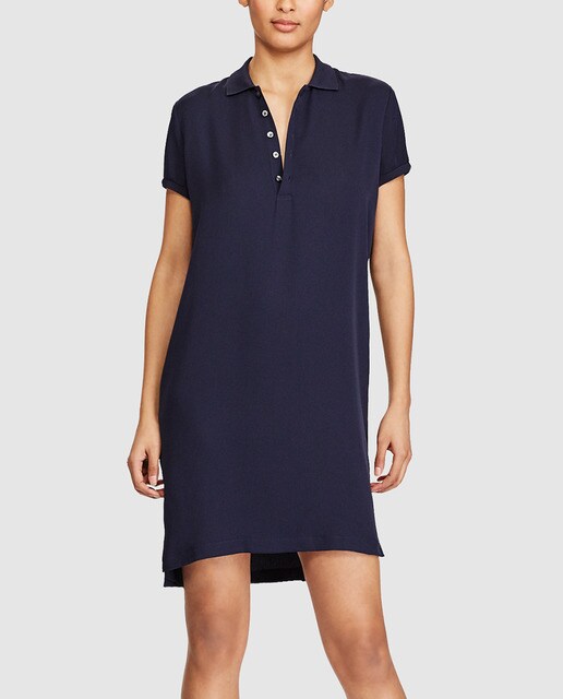 Col Robe Femme Polo À · Courte Ralph Lauren jL3ARq54