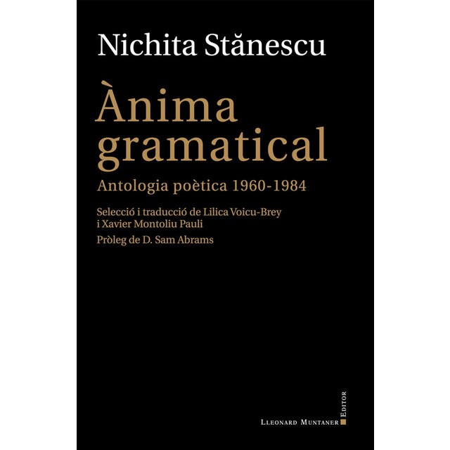 Ànima gramatical. Antologia poètica 1960-1984 (Tapa blanda)