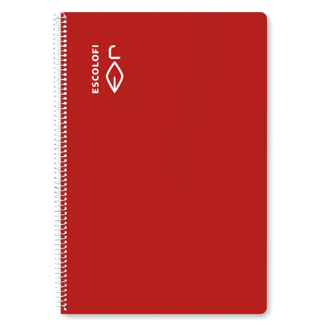 Cuaderno Espiral A4 80 hojas 70 gramos Cuadrícula 3x3 Tapa Dura.