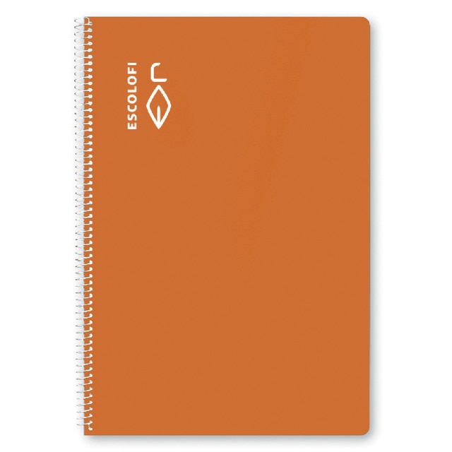 Cuaderno Espiral A4 80 hojas 70 gramos Cuadrícula 3x3 Tapa Dura.