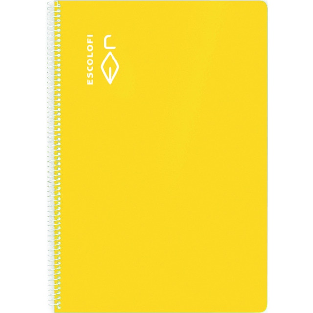 Cuaderno Espiral Cuarto 50 hojas 70 gramos Cuadrícula Pautada 6 Tapa Dura.