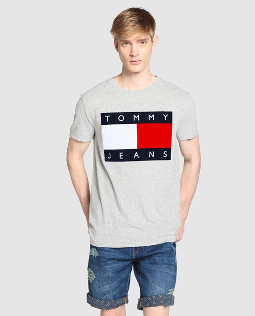camiseta tommy jeans hombre