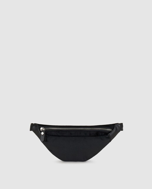 black velvet bum bag