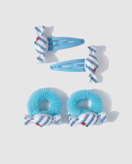 baby blue hair accessories
