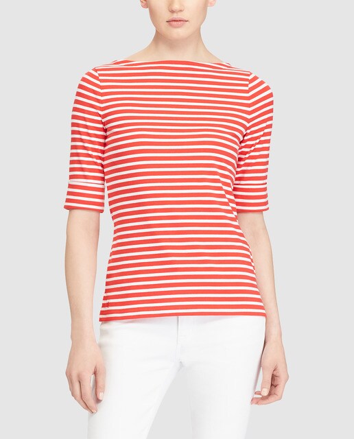 ralph lauren boat neck t shirt