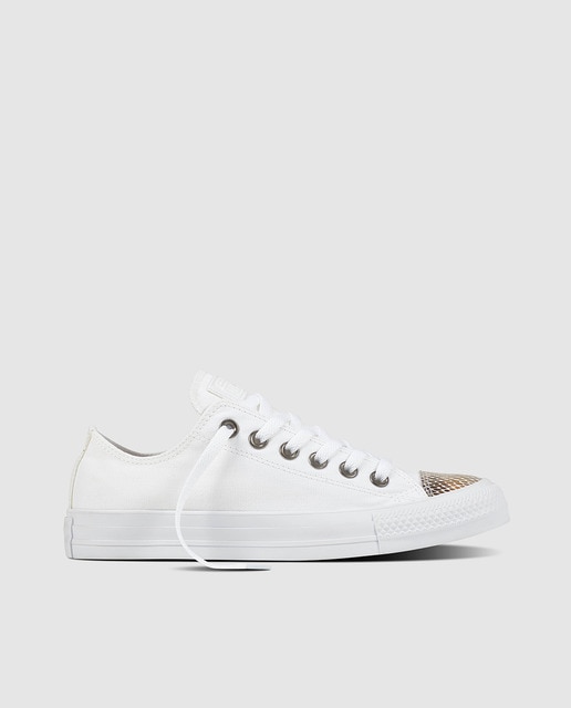 converse toile blanche femme