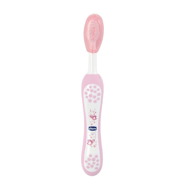 Cepillo de Dientes Chicco Cerdas Suaves (6-36 M.) rosa