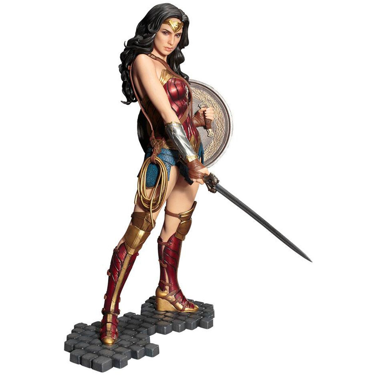 Imagem 0 de Figura de Espada e Escudo da Mulher-Maravilha da DC Comics