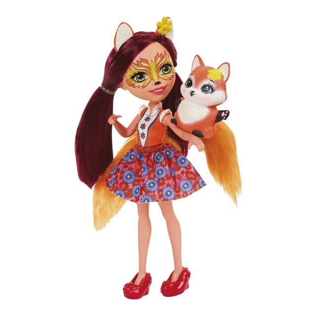 Enchantimals Muñeca con mascota Felicity Foz y Flick