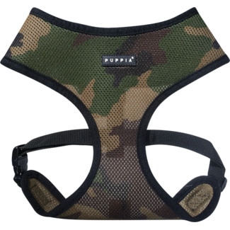 Puppia Peitoral Soft para Cão Camuflado Tamanho XL embalagem 1 unidade
