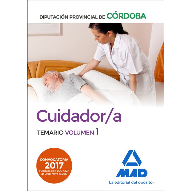 Cuidador/a de la diputación provincial de córdoba. Temario volumen 1.pdf